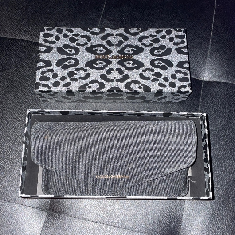 Dolce & Gabbana Snow Leopard Sunglasses Glitter Like Newin Box - Picture 5 of 7
